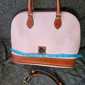 Dooney & Bourke Pebble Grain Zip Zip Satchel 